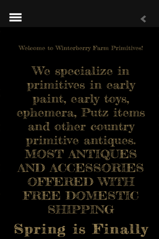 Winterberry Farm Primitives screenshot 2