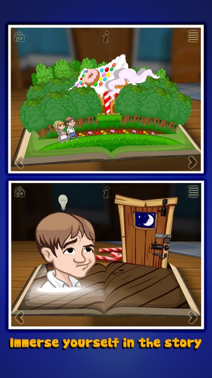 Grimm's Hansel and Gretel ~ 3D Interactive Book screenshot-4