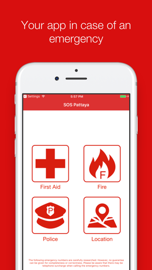 SOS Pattaya - First Aid, Fire Brigade and Police(圖1)-速報App