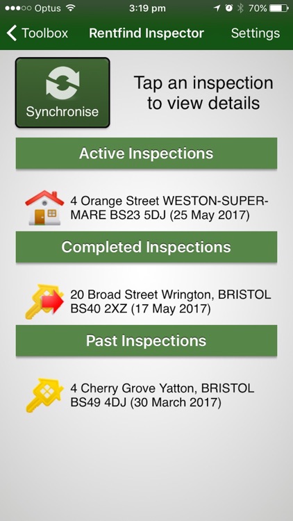 Rentfind Inspector