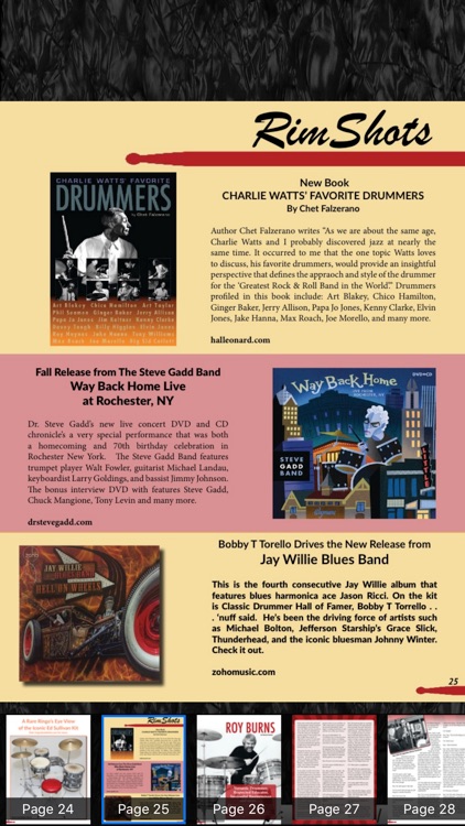 Classic Drummer Magazine