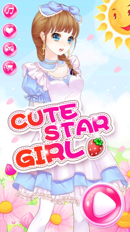 Cute Star Girl - Princess Makeover Games for kids