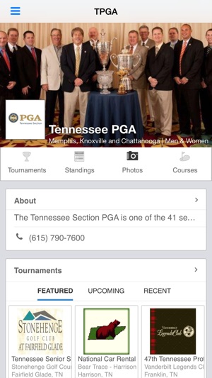 Tennessee Section of the PGA(圖1)-速報App