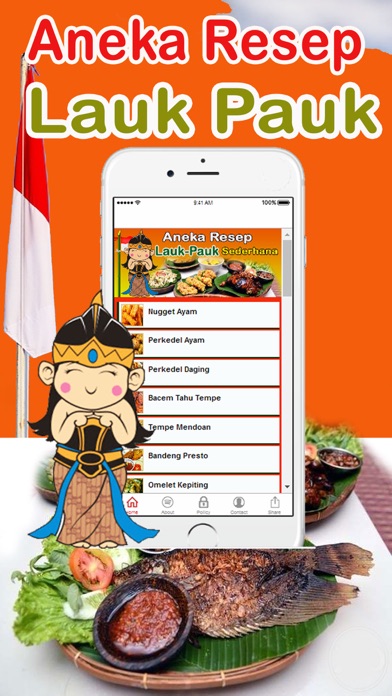 How to cancel & delete Aneka Resep Lauk Pauk Sederhana from iphone & ipad 1