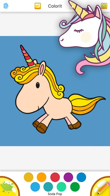 Download Cute Unicorn Coloring Drawing Book for Girl by Angrisa ...