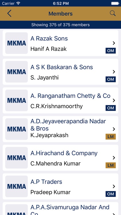 MKMA App