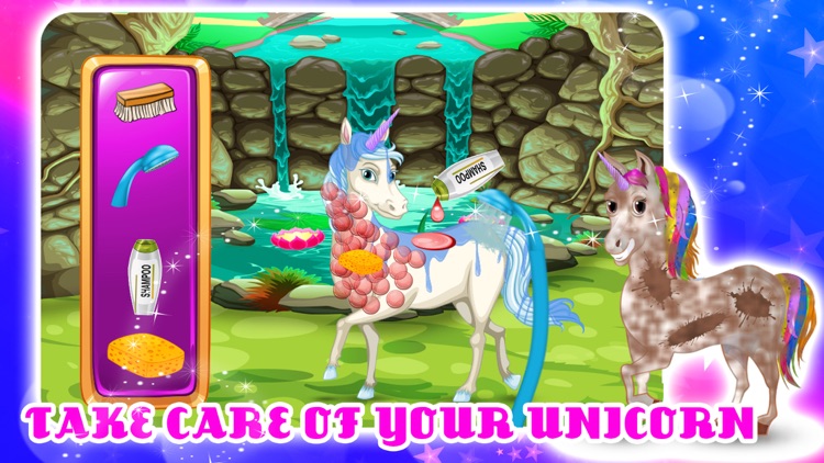 Unicorn Makeover & Wash Salon – Pet Horse Care screenshot-3