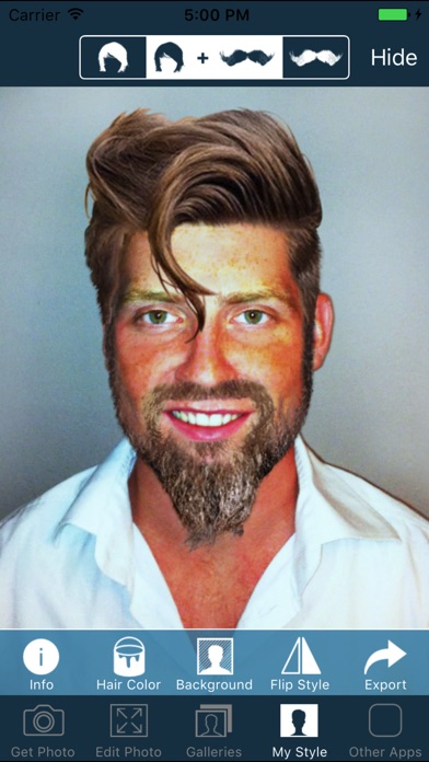 Hair and Beard Styles... screenshot1