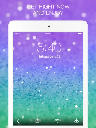 Captura 5 Glitter Wallpapers & Glitter Backgrounds iphone