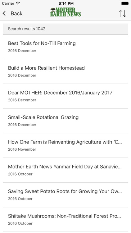 Mother Earth News Archive