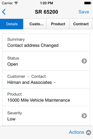 Service Manager for EBS screenshot 3