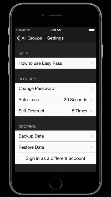 Easy Pass - Password Manager screenshot-4