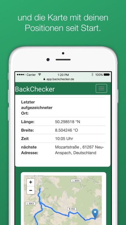 BackChecker - sicher unterwegs screenshot-3