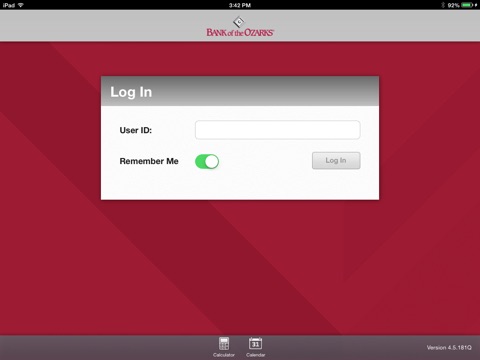 Bank of the Ozarks Mobile for iPad screenshot 2