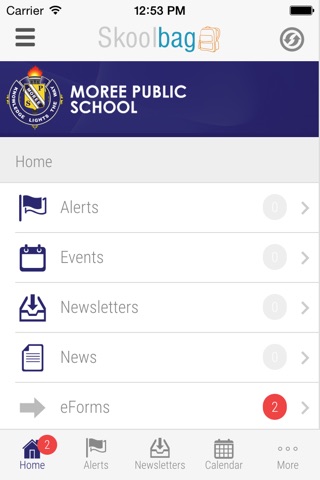 Moree Public School - Skoolbag screenshot 2