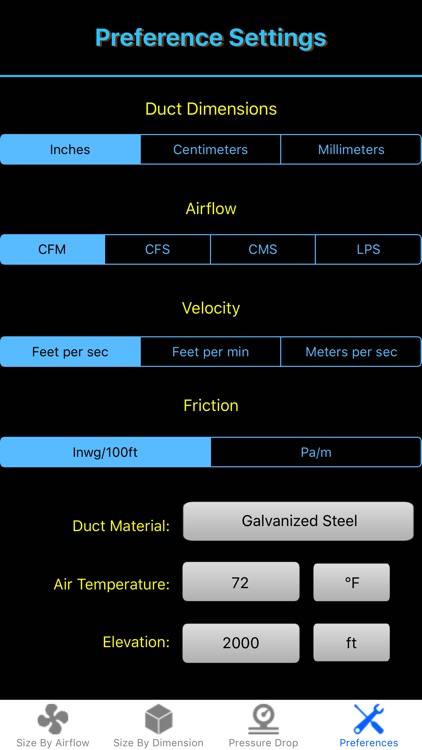 Duct Calculator Elite - Ducting Size Calc for HVAC