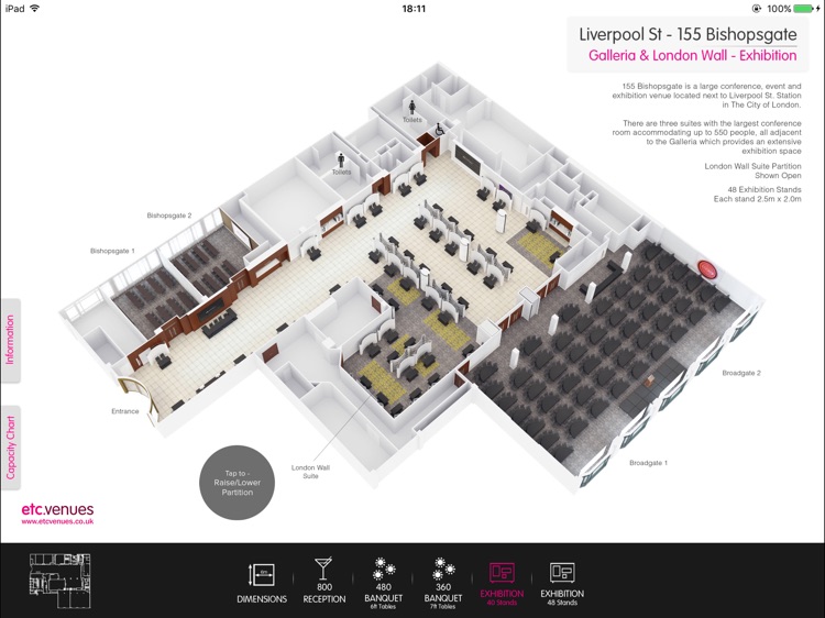 155 Bishopsgate 3D Floor Plans