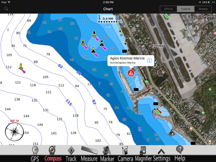 Greece GPS Nautical Charts Pro