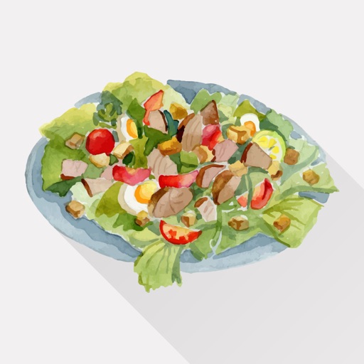 Salad Recipes: Food recipes, cookbook, meal plans Icon