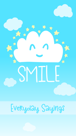 Smile - Sweet Everyday Saying Stickers