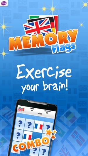 Memory Flags Game