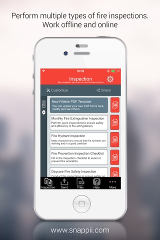 Fire Inspection App screenshot 2