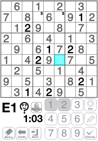 Sudoku by Nikoli screenshot 2