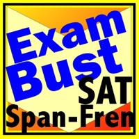 SAT Spanish  French Flashcards Exambusters