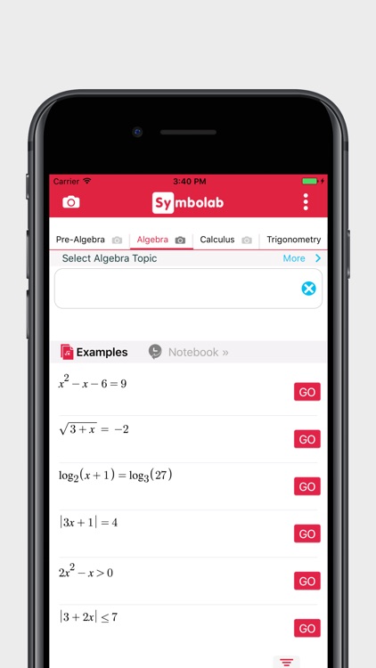 Symbolab Calculator