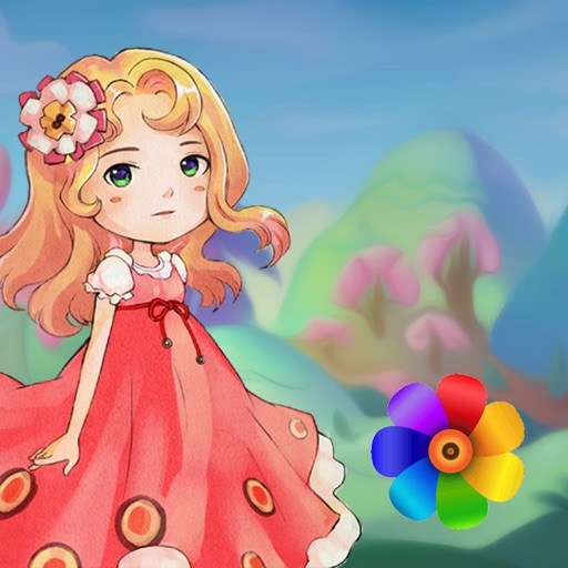 Rainbow Flower iOS App