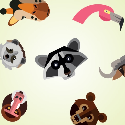 Animal Heads Stickers