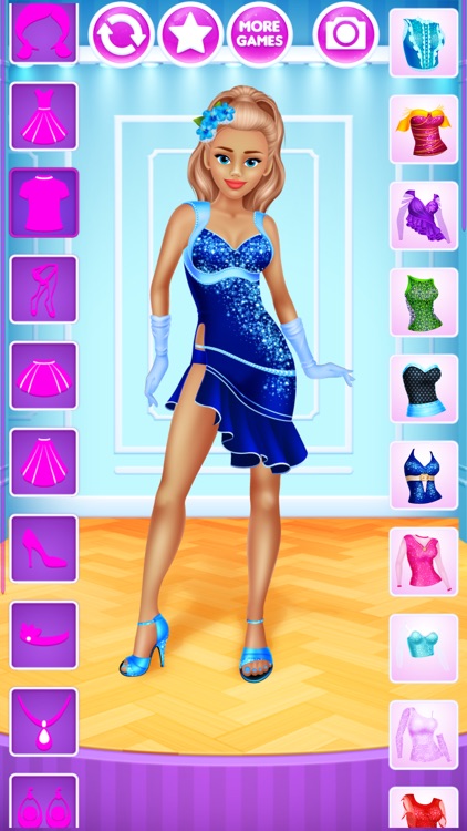 Dancer Dress Up - games for girls screenshot-3