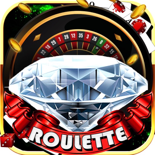 Diamond Party Roulette – Wheel of Bluffer Lotto 3D Icon