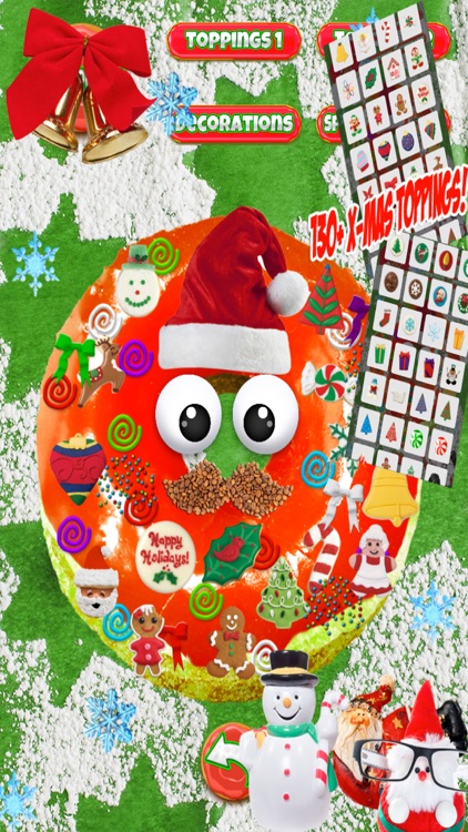 Christmas Donut Maker - Dessert Cooking Baker Game screenshot-3