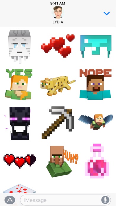 Minecraft Sticker Pack Screenshot