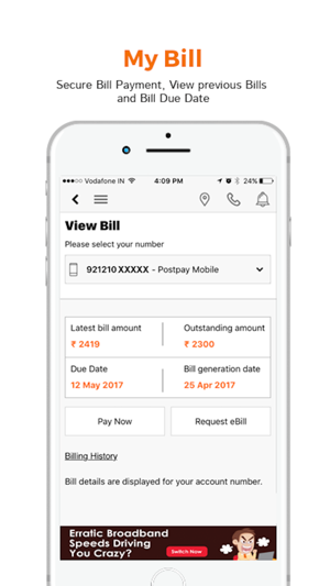 My Tata Docomo- Recharge, Bill(圖5)-速報App