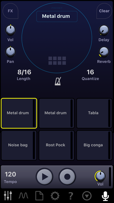 Impaktor - The drum synthesizer Screenshot 1