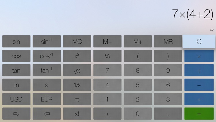 My Calculator (incl. currency)