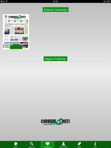 Corriere di Rieti digitale screenshot 4