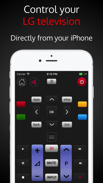 LGeeRemote: Remote For LG TV (smart tv and webos)