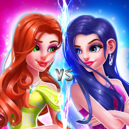 Ice VS Fire Princess Makeup Icon