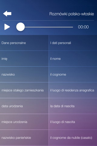 Rozmówki polsko-włoskie screenshot 4