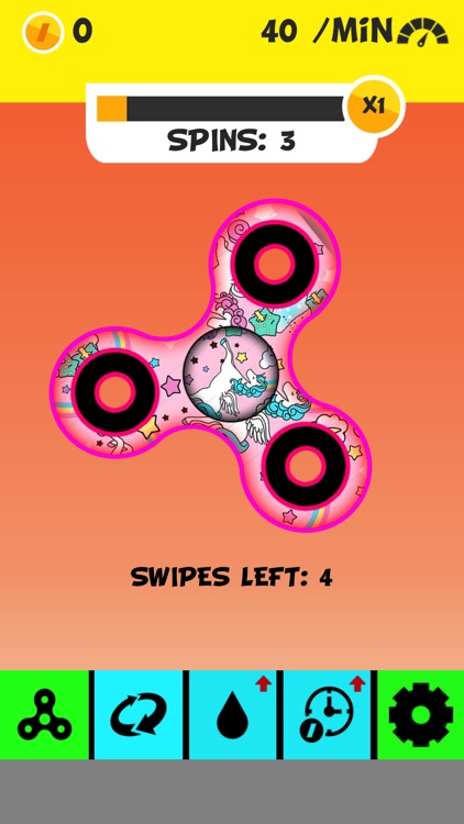 Fidget Spinner - Stress Reliever Simulator Game