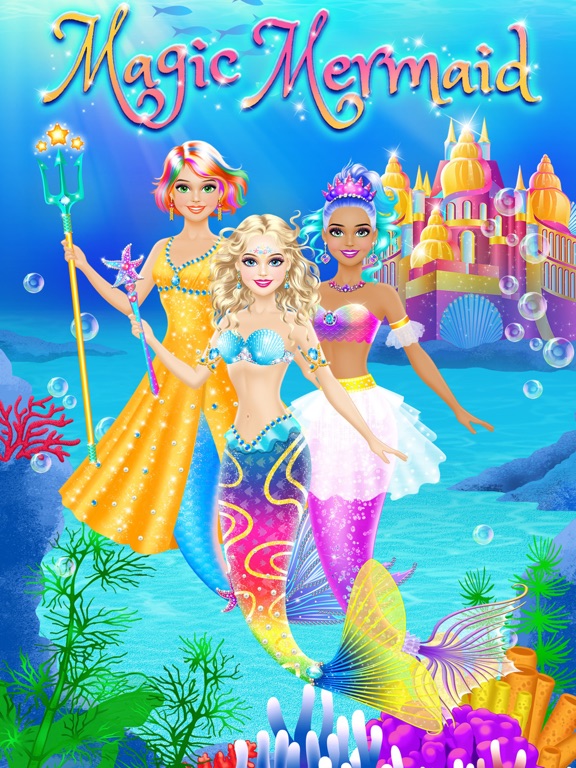 Magic Mermaid - Girls Makeup and Dress Up Game на iPad