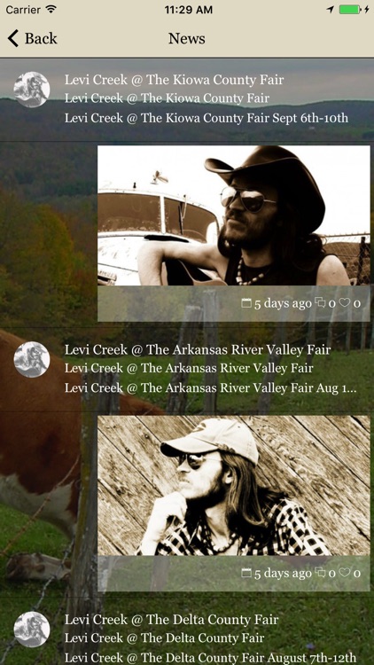 Levi Creek - Country Music