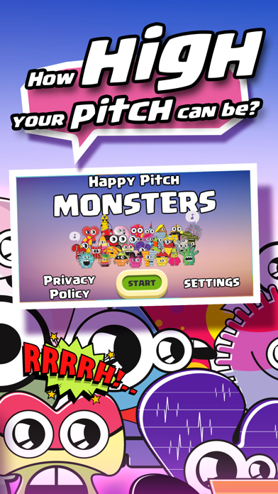 Happy Pitch Monsters screenshot 3