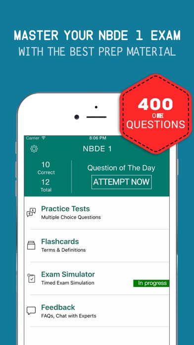 How to cancel & delete Dental Board Test Prep - NBDE 1 Practice Exam Q&A from iphone & ipad 1