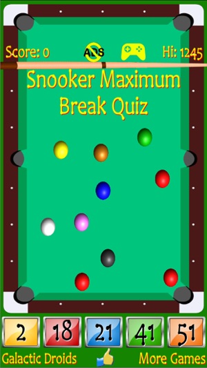 Snooker Maximum Break Quiz(圖3)-速報App