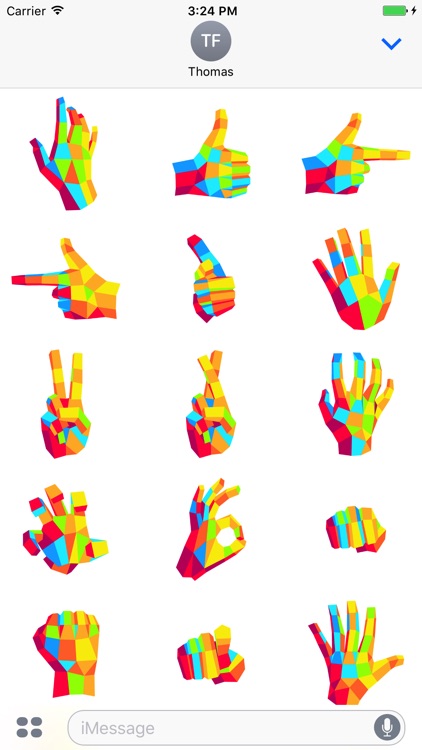 That Hand - Stickers