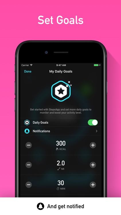 StepsApp Pedometer - Step Counter Activity Tracker screenshot-4